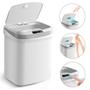 Imagem de Lixeira Sensor Automatico Cesto De Lixo 15l Banheiro Cozinha