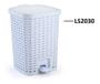 Imagem de Lixeira Smart Pedal Gg 25L - Branca Com Cesto Removivel