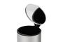 Imagem de Lixeira Spin em Aço Inox com Pedal e Balde 5L - Brinox