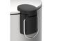 Imagem de Lixeira Spin em Aço Inox com Pedal e Balde 5L - Brinox