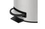 Imagem de Lixeira Spin em Aço Inox com Pedal e Balde 5L - Brinox
