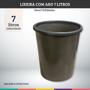 Imagem de Lixo Lixeira Marrcom Escritório Cozinha Banheiro Com Aro
