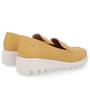 Imagem de Loafer Amarelo Salto Plataforma Couro Laser