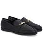 Imagem de Loafer Casual Preto Couro Tira