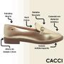 Imagem de Loafer Feminino Casual Conforto Slip On CACCI