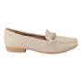 Imagem de Loafer Piccadilly Feminino Off White Ref:250238