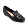 Imagem de Loafer Usaflex Feminino Couro Enfeite Casual MM1603