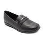 Imagem de Loafer Usaflex Feminino Em Couro Casual AL3404