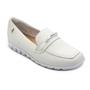 Imagem de Loafer Usaflex Feminino Em Couro Casual AL3404