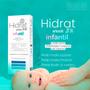 Imagem de Loção hidrat ureia 3% infantil creme hidratante corporal para crianças pele delicada sensível 3x150ml cimed