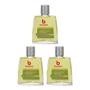 Imagem de Loçao Pos Barba Bozzano Mentolada 100ml - Kit C/ 3un