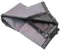 Imagem de Lona 500 micra premium cinza preta 12,5x6,5 argola loneiro