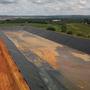 Imagem de Lona 800 Micras Lago Tanque Criação Peixe Manta - 10x2 Geomembrana