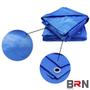 Imagem de Lona Azul Cobertura Para Piscina Lona Plástica Reforçada 7,5x3,5 Metros