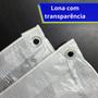 Imagem de Lona Barraca 3x2 Toldos Transparente Impermeável