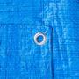 Imagem de Lona de Polietileno Encerado 5m x 5m Azul 100 Micra - Nove54