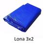 Imagem de Lona Multiuso 3x2 azul Camping Carga cobertura Uso Geral