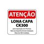 Imagem de Lona Para Piscina Translúcida CK300 2x2 Metros Reposição