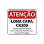 Imagem de Lona Para Piscina Translúcida CK300 3.5x2.5 Metros Reposição