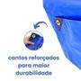 Imagem de Lona Plástica Impermeável Para Cobertura de Garagem Piscina e Acampamento Azul 10x8 Starfer 