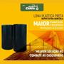 Imagem de Lona Plástica Preta 150 Micras Obras Construção Pintura 6x8 / 8x6