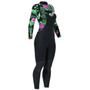 Imagem de Long John Feminino Mormaii Manga Longa Espessura 1mm Estampado Diva Pro Uv-Suit 