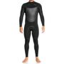 Imagem de Long John Quiksilver Manga Longa 3/2 Marathon Sessions Chest Zip Preto