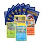 Imagem de Lote com 50 Cartas Pokémon + 2 Cartas Brilhantes