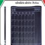 Imagem de Lousa calendario adesivo quadro planner mensal semanal organizador atividades tarefas escreve apaga