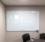 Imagem de Lousa De Vidro Quadro Branco 2,50 X 1,20 C/ Suporte E Kit