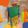 Imagem de Lousa Infantil Magnetica Portatil Imantado Dupla Face 3 em 1