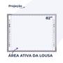 Imagem de Lousa Interativa Digital Touch Unionboard Cinza 82 Polegdas