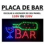 Imagem de Lousa Luminosa Quadro Led Rgb 110v/220v 70x50cm 8 Canetas & Placa de Bar