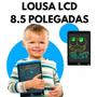 Imagem de Lousa Magica Digital LCD Lousa Educativa Infantil Preta