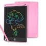 Imagem de Lousa Mágica Digital LCD Rosa de 10" Desenhe e Anote Botão de Apagar Tablet Desenho Colorido