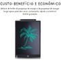 Imagem de Lousa Mágica Infantil LCD Para Desenho e Estudo 10 Polegadas Escrita Colorida (Vermelho)