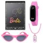 Imagem de lousa magina tablet barbie LED + oculos + relógio + colar presente qualidade premium pulseira ajustavel criança barbie prova dagua menina