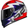 Imagem de Ls2 capacete ff358 speedy wht/purple/orange