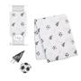 Imagem de Lulujo Baby Cotton Muslin Swaddle Cobertor, 47 x 47, Futebol