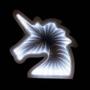 Imagem de Luminaria 3D Infinito Espelho Led Unicornio Luz Profundidade Quarto (QZ3804)
