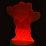 Imagem de Luminaria 3D Luz Noturna para Bebê e Criança Balões de Coração Iluminação Multicor Kababy