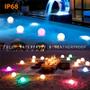 Imagem de Luminaria abajour bola portatil de led para piscina praia luar à prova de água