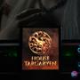 Imagem de Luminária Abajur Cubo House of the Dragon Targaryen Game of Thrones