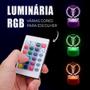 Imagem de Luminária Abajur Cursos - Contabilidade RGB Controle + Toque