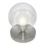 Imagem de Luminária Abajur de mesa Globo Harmony Escovado Base Redonda