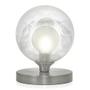 Imagem de Luminária Abajur de mesa Globo Harmony Escovado Base Redonda