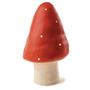 Imagem de Luminária Abajur Infantil Cogumelo Vermelho Pequena Egmont Toys