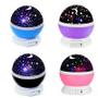 Imagem de Luminária Abajur Infantil Luz De Estrela Giratório Projetor Luzes no Teto Galaxia Estrelas Abaju quarto Criança Festas A