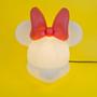 Imagem de Luminária Abajur Minnie Mouse Rosto 3D Disney lâmpada LED