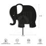 Imagem de Luminária Abajur Parede Elefante Madeira G9 30cm Decoração